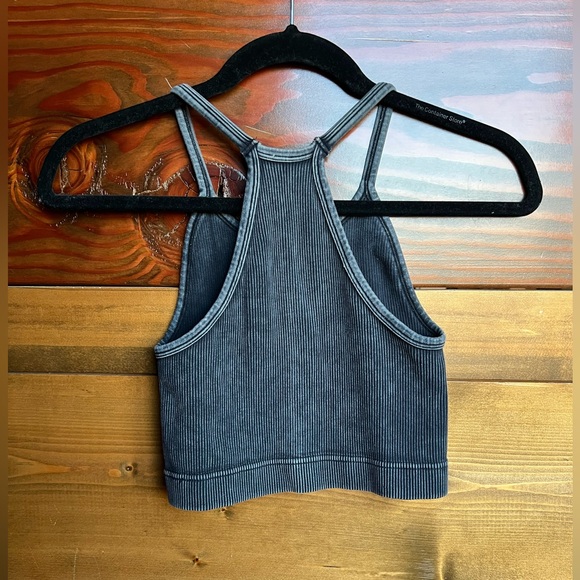 Zenna Ribbed Cropped Tank - Picture 2 of 3
